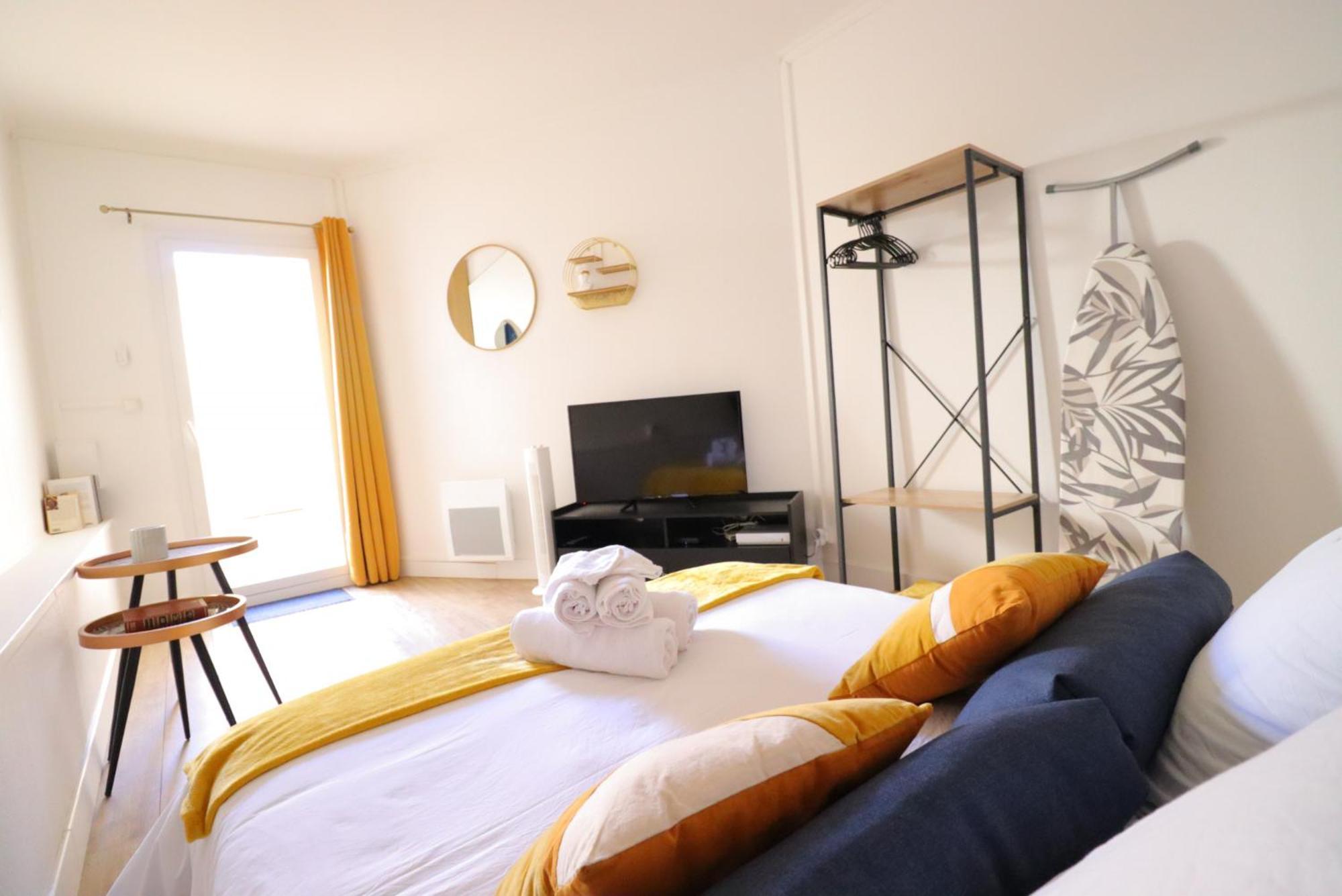 Le Neo - Studio Chic Avec Sa Cour Privative Et Fibre Bergerac Szoba fotó