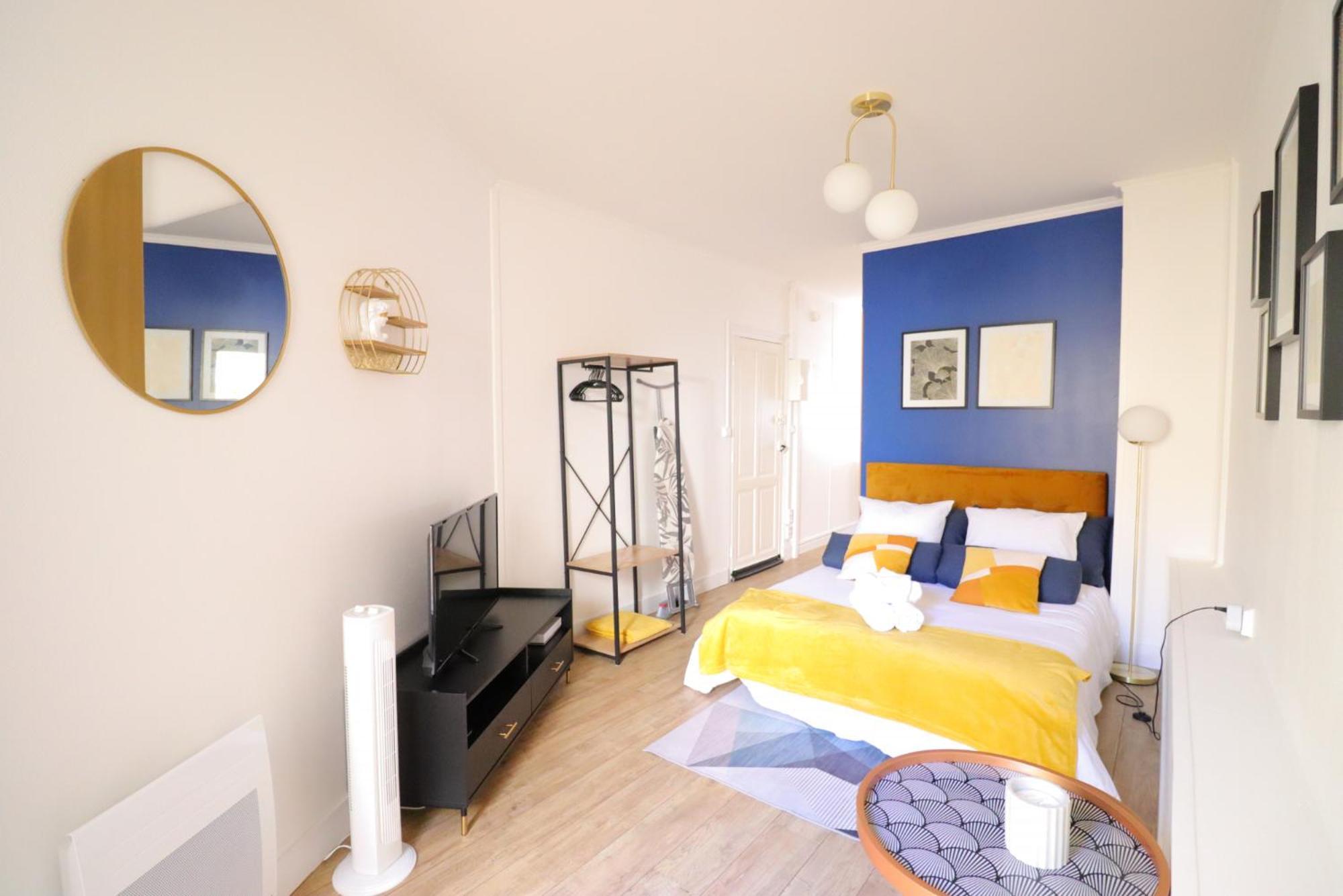 Le Neo - Studio Chic Avec Sa Cour Privative Et Fibre Bergerac Szoba fotó